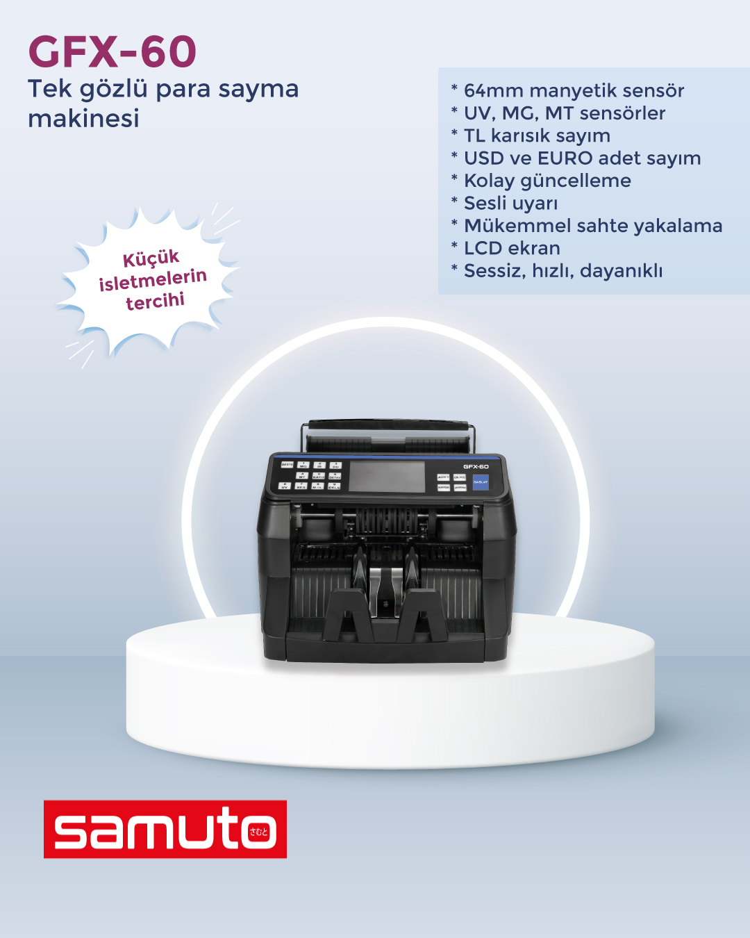 Samuto Model 60 Fiyatı ve Özellikleri | Parsis Elektronik