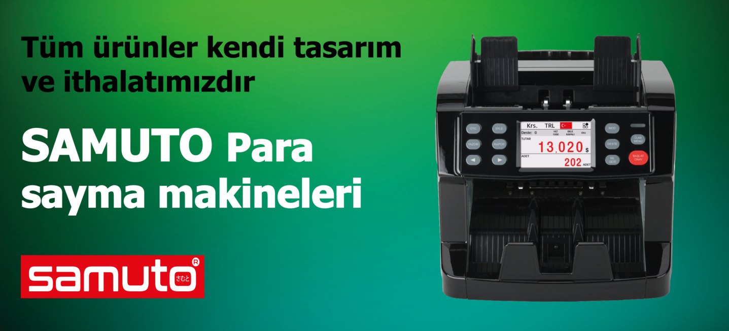 SAMUTO Model-120 DOlara para sayma makinesi
