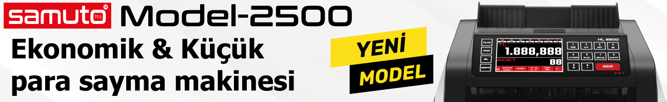 SAMUTO Model-2500 para sayma makinesi