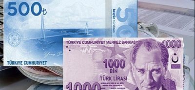 yeni türk lirası banknotlar 500 TL 1000 TL