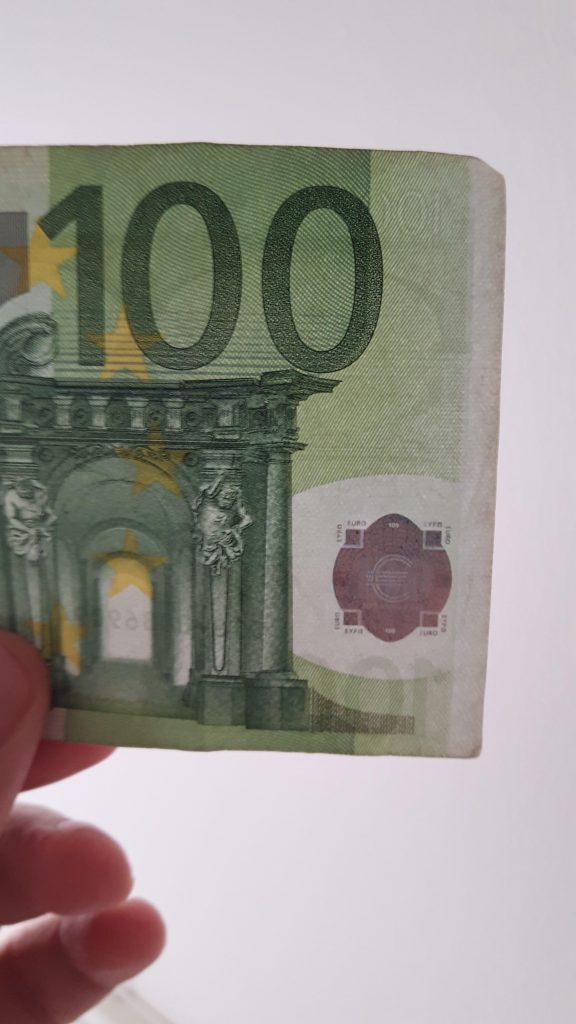 sahte 100 euro nasıl anlaşılır? tabiki samuto ile3
