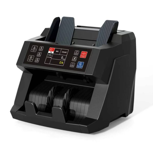 Model-2800 para sayma makinesi yan görünüş 2.8" tft lcd ekran