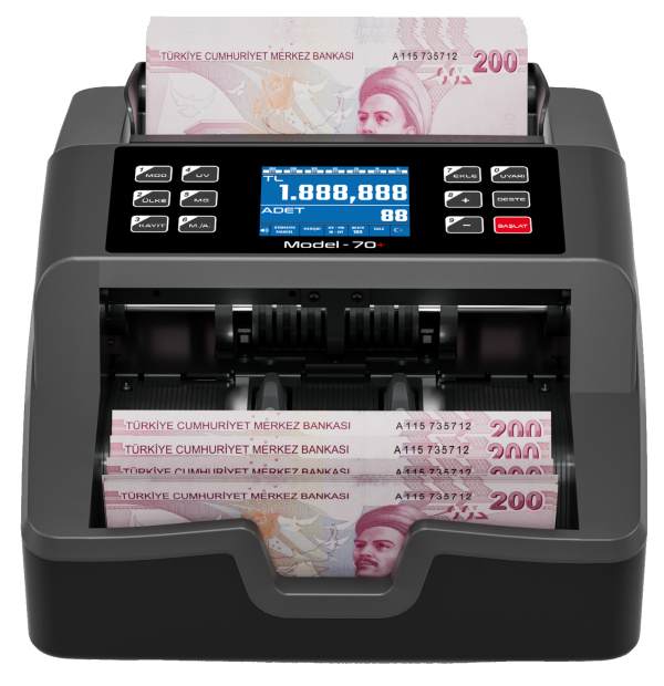 Samuto Model-70 Plus para sayma makinesi 2.8" TFT